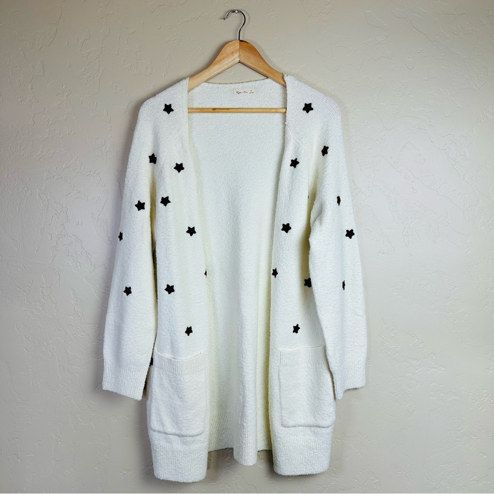 Rylee + Cru - Women's Stars Longline Cardigan Size Small - Picture 2 of 7